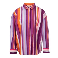 Chemisier à rayures Colari oversize Femme LA PETITE ETOILE