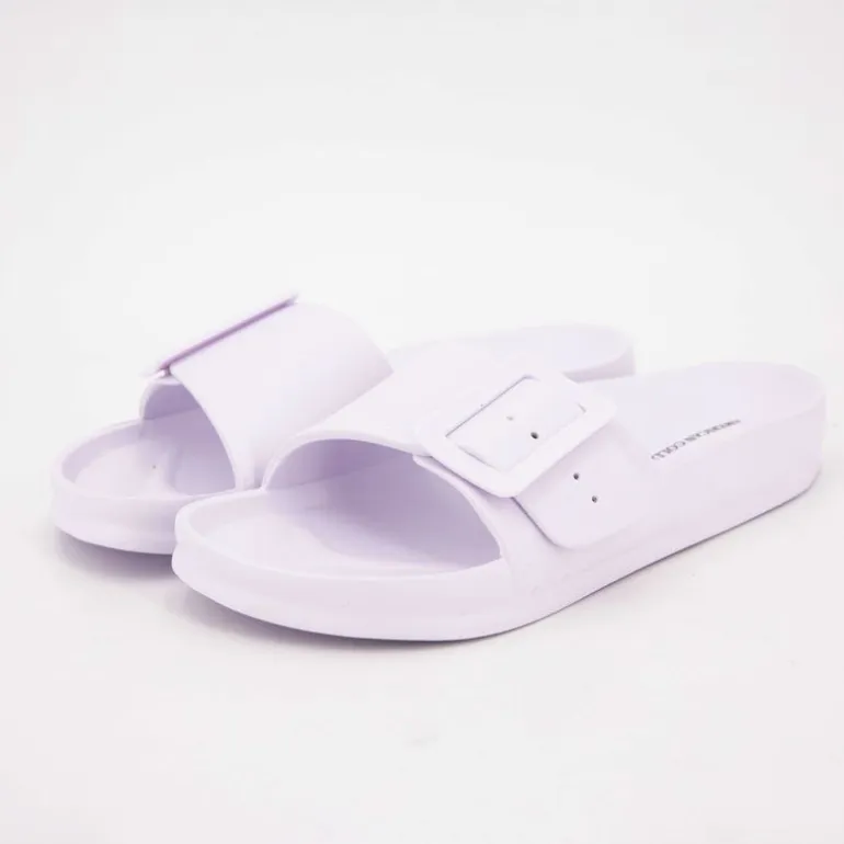 Claquette plastique avec boucle Femme AMERICAN COLLEGE