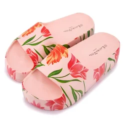 Claquette semelle épaisse tulipe Femme LAURA VITA