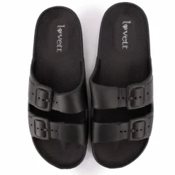 Claquette uni caoutchouc Femme LOVETT