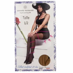 Collant sculptant 20den gp7041 Femme GERARD PASQUIER