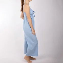 Combipantalon stellia bleu ciel avec noeud Femme LA PETITE ETOILE