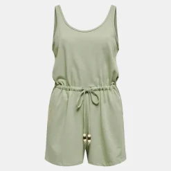 Combishort sans manches avec perles uni Femme ONLY