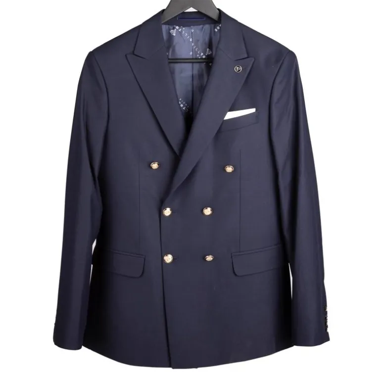 Costume 2pcs blt026 navy Homme BILL TORNADE