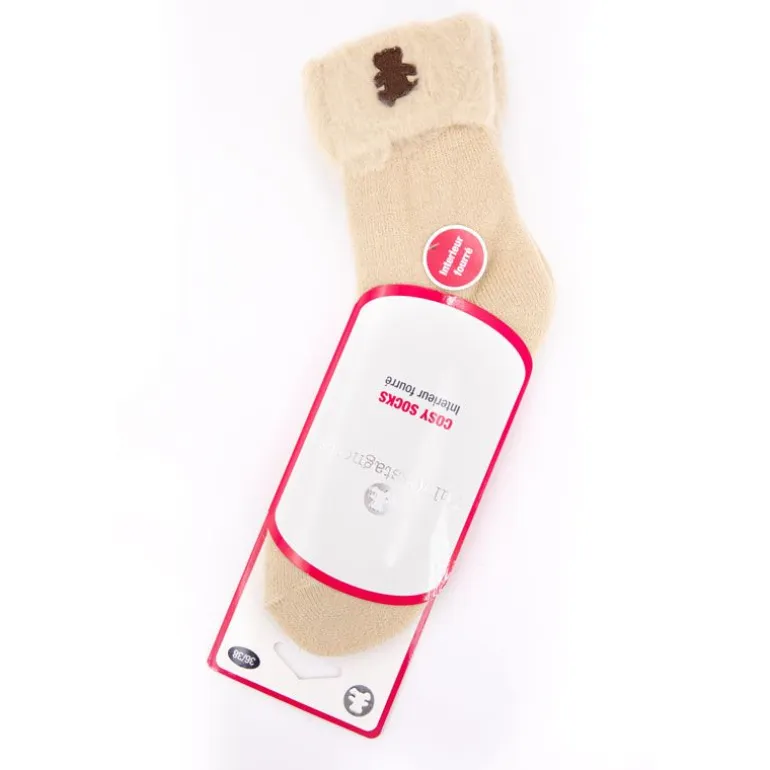 Cosy socks a revers letty 36/38 - 39/41 Femme LULU CASTAGNETTE