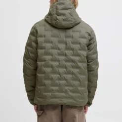 Coupe-vent texturé Haston avec capuche couleur olive Homme JACK & JONES