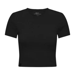 Crop top manches courtes uni Femme ONLY