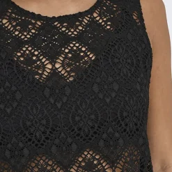 Débardeur à dentelle eva col rond regular Femme JDY