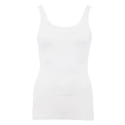 Débardeur ajusté en coton col rond Femme BILL TORNADE