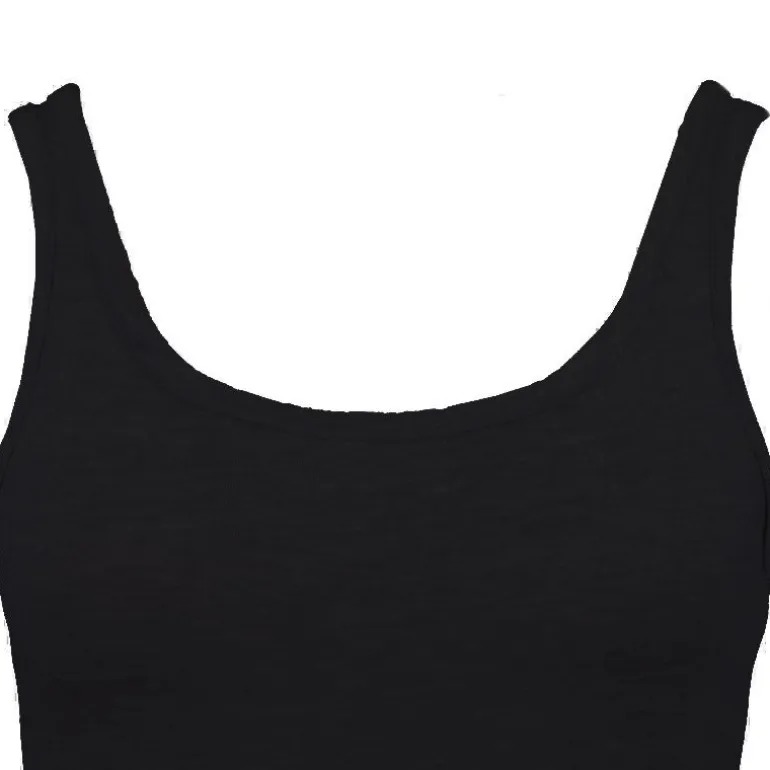 Débardeur ajusté en coton col rond Femme BILL TORNADE