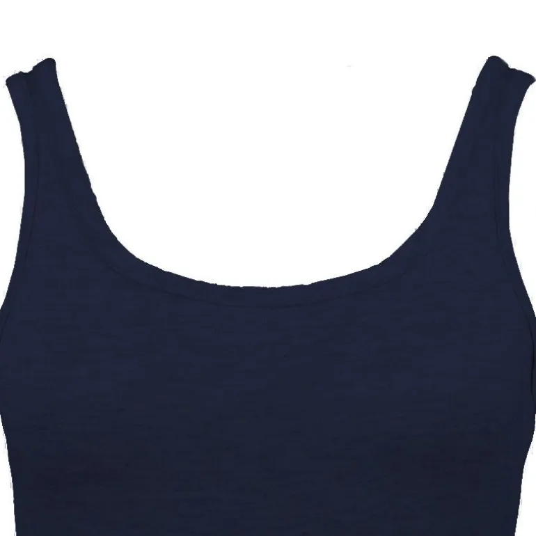 Débardeur ajusté en coton col rond Femme BILL TORNADE