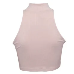 Débardeur couleur peau cotelé col cheminé Femme IMPERIAL