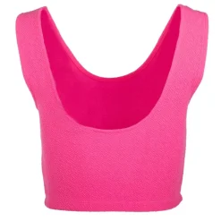 Débardeur crop top rose fushia Femme CALVIN KLEIN