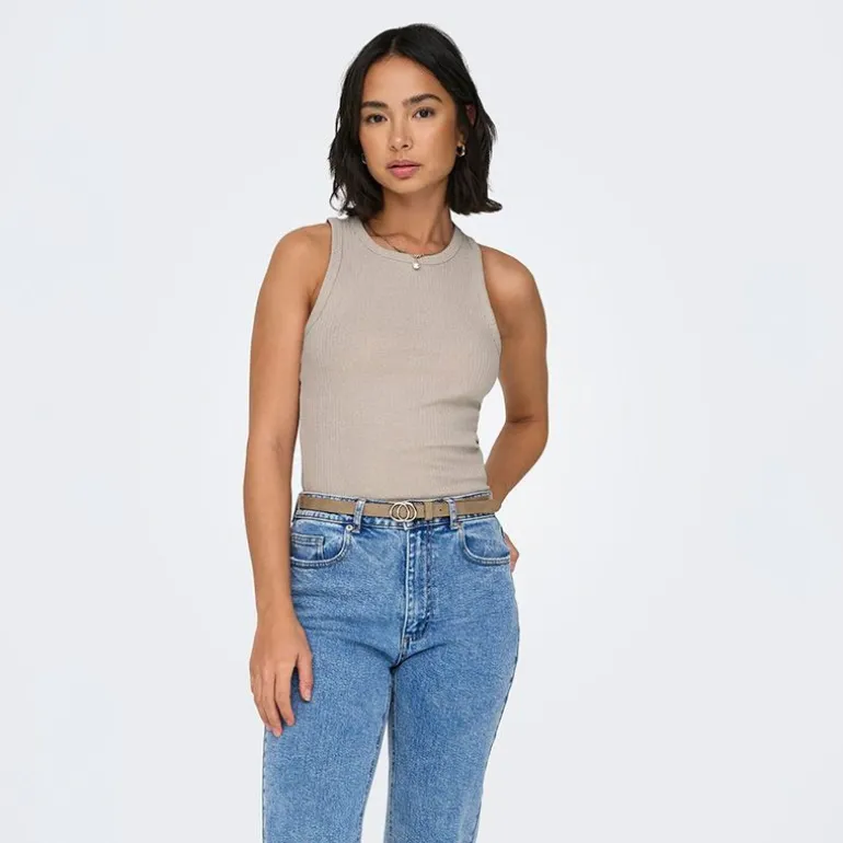 Débardeur côtelé Idole basique Femme ONLY