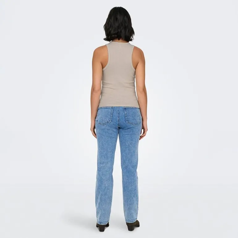 Débardeur côtelé Idole basique Femme ONLY