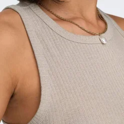 Débardeur côtelé Idole basique Femme ONLY