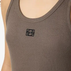 Débardeur judy col rond logo brodé Femme NOISY MAY