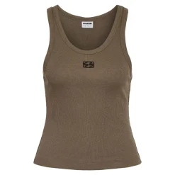 Débardeur judy col rond logo brodé Femme NOISY MAY