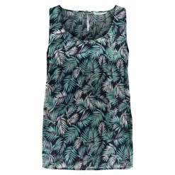 Débardeur sans manches col rond imprimé jungle Femme ONLY