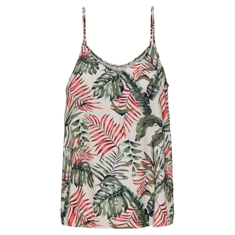 Débardeur selina à bretelles kalamata fermeture boutons Femme ONLY