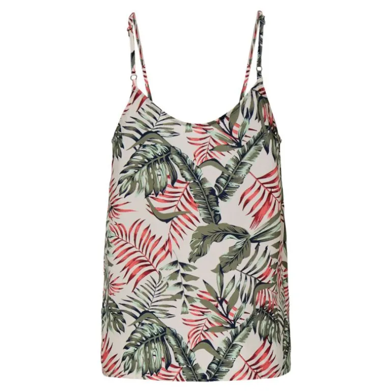 Débardeur selina à bretelles kalamata fermeture boutons Femme ONLY