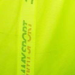 Débardeur translucide jaune fluo Femme TOMMY HILFIGER