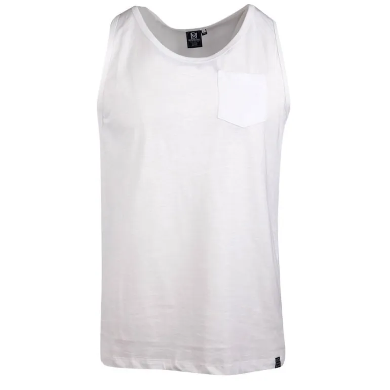 Debardeur slub uni avec poche malabar Homme BLAGGIO