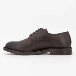 Derbies à lacets basses cuir lisse Homme ELWIN