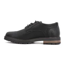 Derbies à lacets effet cuir grainé Homme ROMIKA