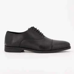 Derbies cuir lisse à lacets couleur unie Homme ELWIN