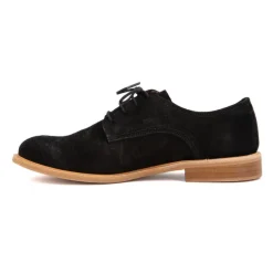 Derbies noir en daim Homme LUSQUINOS