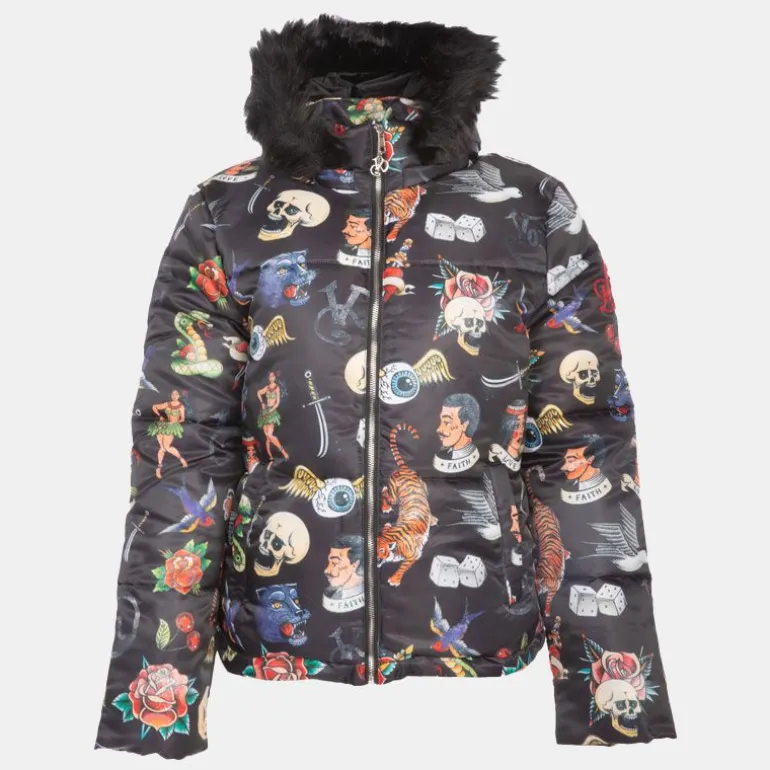 Doudoune à capuche avec fourrure Femme VON DUTCH