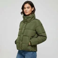 Doudoune col montant à pressions Femme ONLY