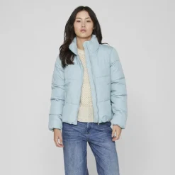 Doudoune courte avec col montant vitate Femme VILA