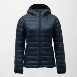 Doudoune fine couleur unie avec capuche drapeau sur l'épaule Femme ROSSIGNOL