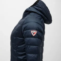 Doudoune fine couleur unie avec capuche drapeau sur l'épaule Femme ROSSIGNOL