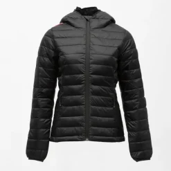 Doudoune fine couleur unie avec capuche drapeau sur l'épaule Femme ROSSIGNOL