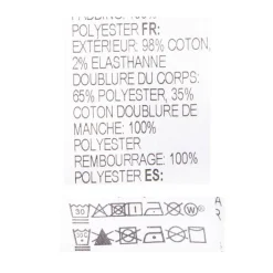 Doudoune matelassée col montant zippée Homme ELEMENT