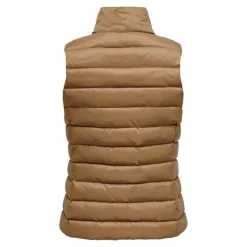 Doudoune sans manches col montant zippée Femme ONLY