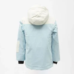 Doudoune softshell bleu ciel avec capuche intérieur polaire Enfant ROSSIGNOL