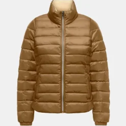 Doudoune zippée col montant à longues manches Femme ONLY