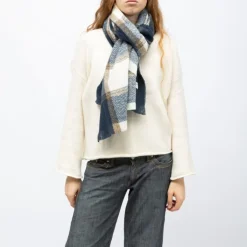 Echarpe à carreaux 70x200cm Mixte MANOUKIAN