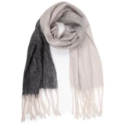 Echarpe avec franges tricolore en laine 50x200 cm Femme GERARD PASQUIER