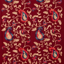 Echarpe brodée avec motif cachemire 70x185cm Femme GERARD PASQUIER