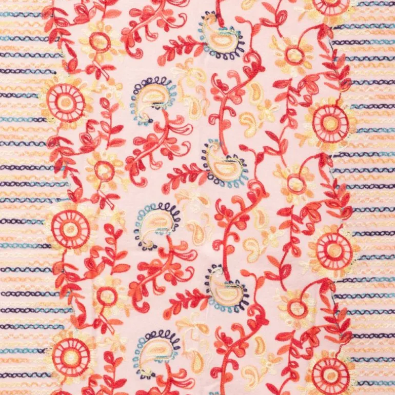 Echarpe broderie colorée70x185cm Femme GERARD PASQUIER