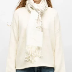 Echarpe douce couleur unie imprimé 70x185cm Femme GERARD PASQUIER