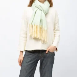 Echarpe douce épaisse tissu chiné 50x180cm bi color Mixte MANOUKIAN