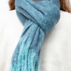 Echarpe douce épaisse tissu chiné 50x180cm bi color Mixte MANOUKIAN