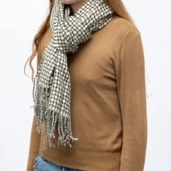 Echarpe gris 70 x 180cm man ff 224059 Femme MANOUKIAN