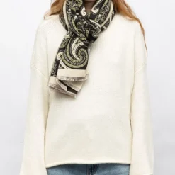 Echarpe imprimé cachemire 90x180cm Femme GERARD PASQUIER